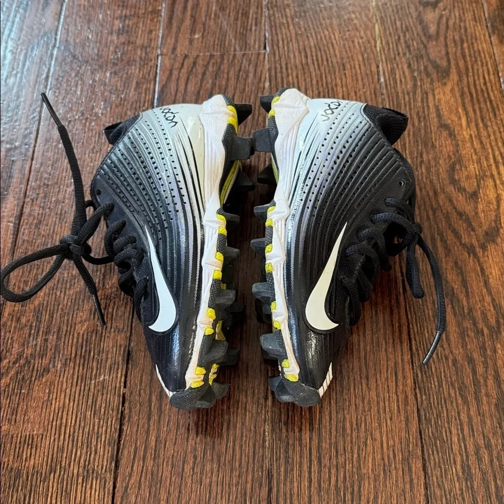 Nike Vapor Keystone Low-Cut Baseball Cleats Black/Grey/White Shoes size 11C